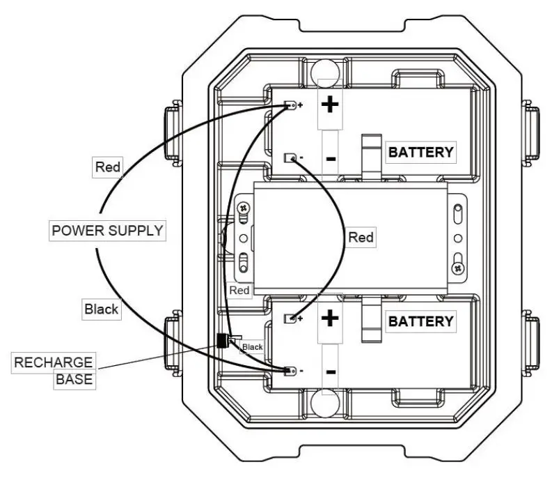 TOW TUFF TMD-35ETD8 Adjustable Electric Trailer Dolly - BATTERY