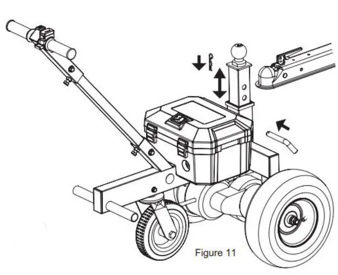 TOW TUFF TMD-35ETD8 Adjustable Electric Trailer Dolly - Figure 11