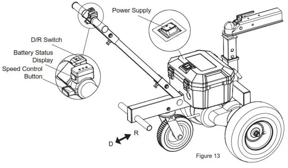 TOW TUFF TMD-35ETD8 Adjustable Electric Trailer Dolly - Figure 13