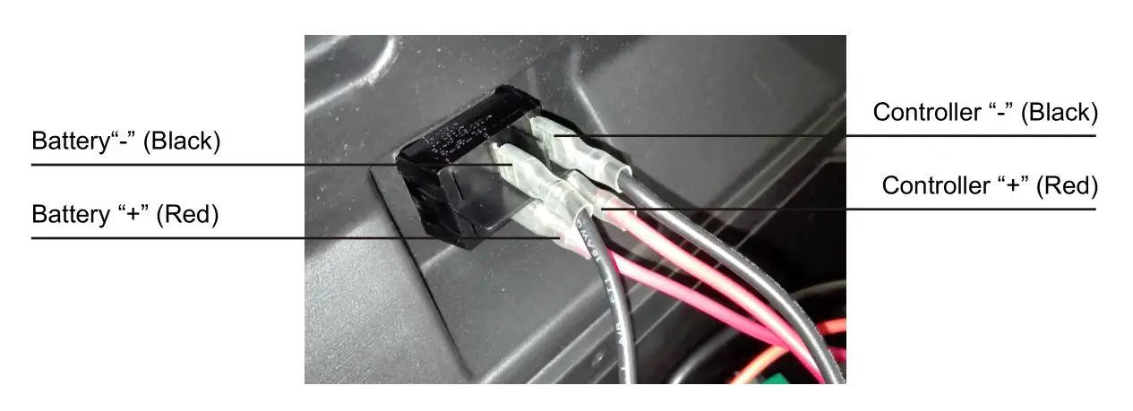 TOW TUFF TMD-35ETD8 Adjustable Electric Trailer Dolly - POWER SWITCH CONNECTION