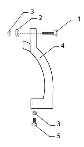 Leveling Foot Diagram