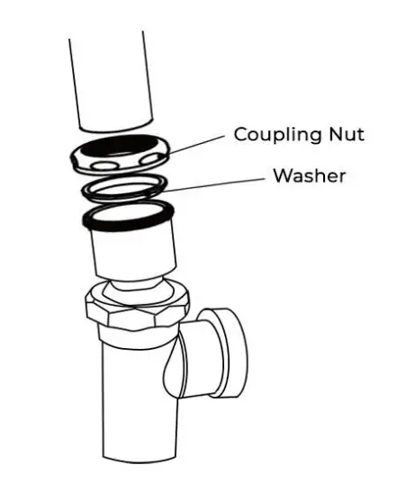 The Below Instructions Are For Installing Drain Assembly N-dwf-xx