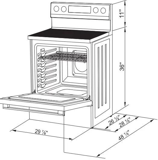 Hisense HBE3501CPSI Electric Range-fig7