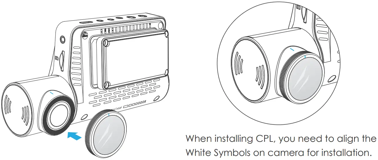 VIOFO A139 PRO 2CH First 4K HDR Front and Rear Dashcam - Install CPL