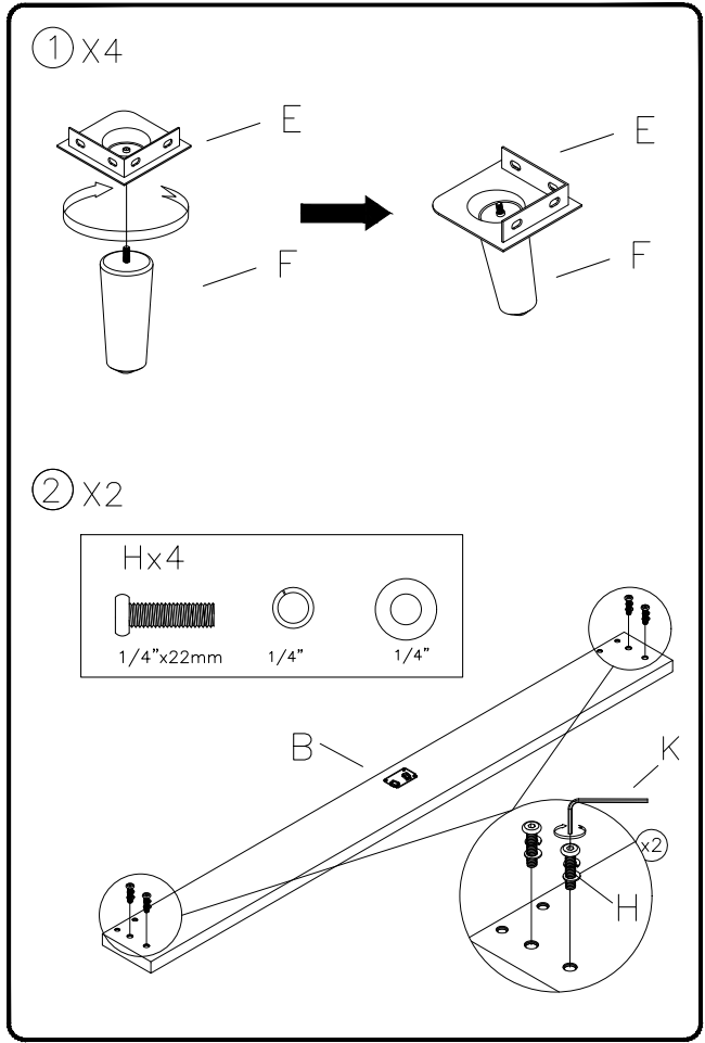 ASHLEY B095-782 Furniture Vintasso King Upholstered Platform Bed - fig 3