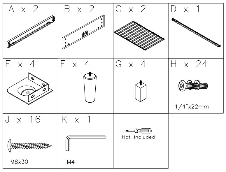 ASHLEY B095-782 Furniture Vintasso King Upholstered Platform Bed - fig