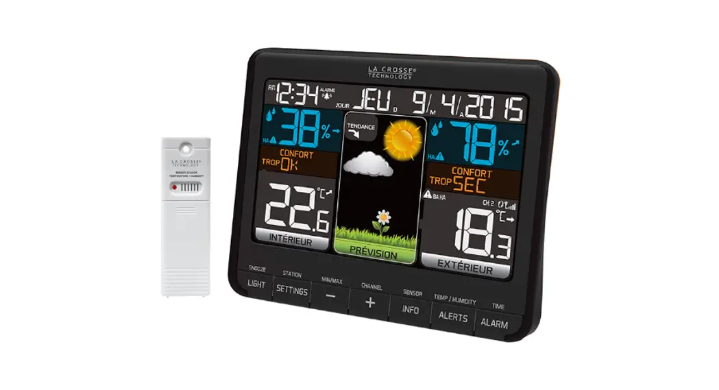 La Crosse Technology Ws6205 Family Weather Station Instruction Manual