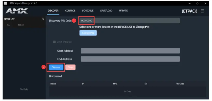 AMX JPK-1300 Jetpack 3x1 Switching Transport and Control Solution - Figure 6