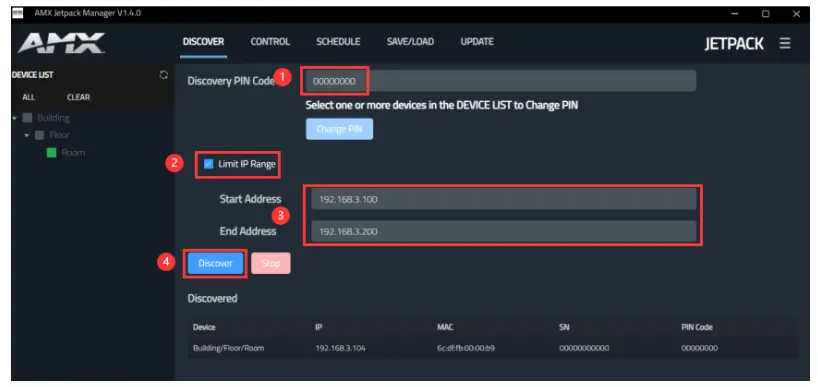 AMX JPK-1300 Jetpack 3x1 Switching Transport and Control Solution - Figure 7