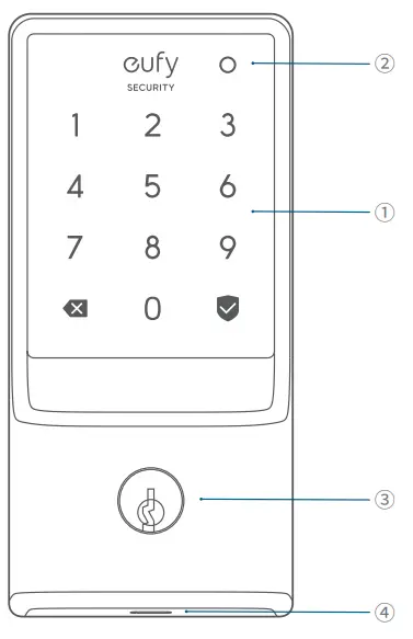 eufy T8502 Security Smart Lock - AT A GLANCE