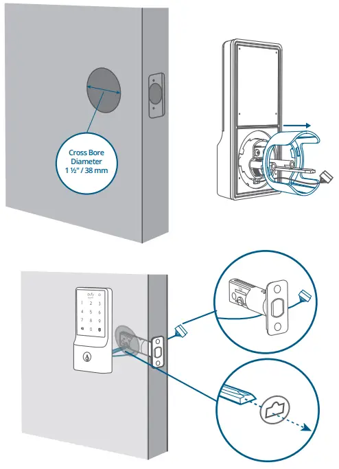 eufy T8502 Security Smart Lock - Exterior Assembly