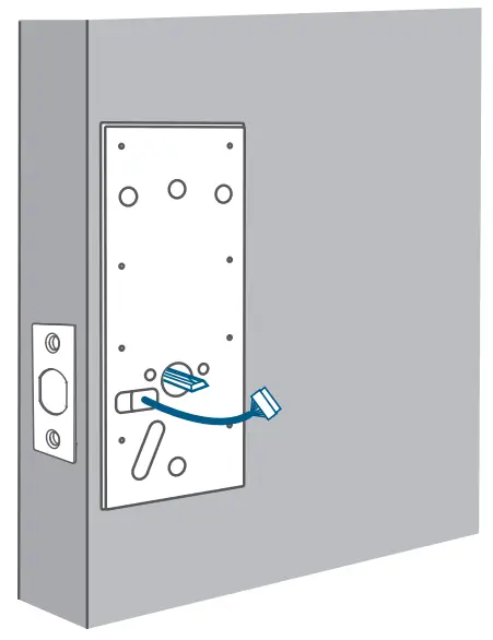 eufy T8502 Security Smart Lock - Run the wires through