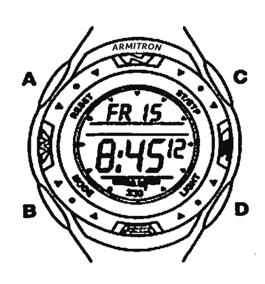 Armitron Md0352rg Series Watch User Manual