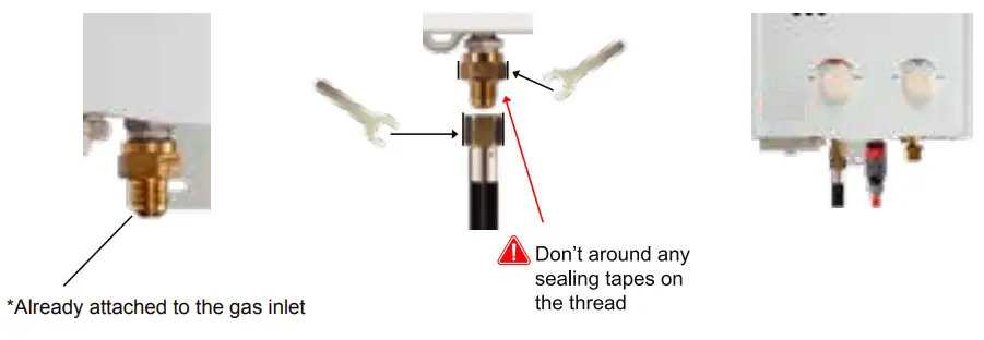 CAMPLUX AY132 Series Portable Tankless Gas Water Heater - fig 19