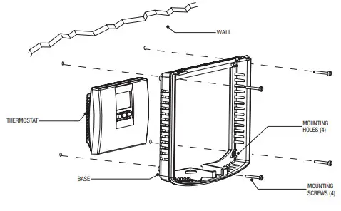 Braeburn 5970 Universal Thermostat Guard