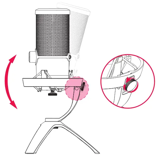 CHERRY UM 9.0 PRO RGB USB Microphone - 1