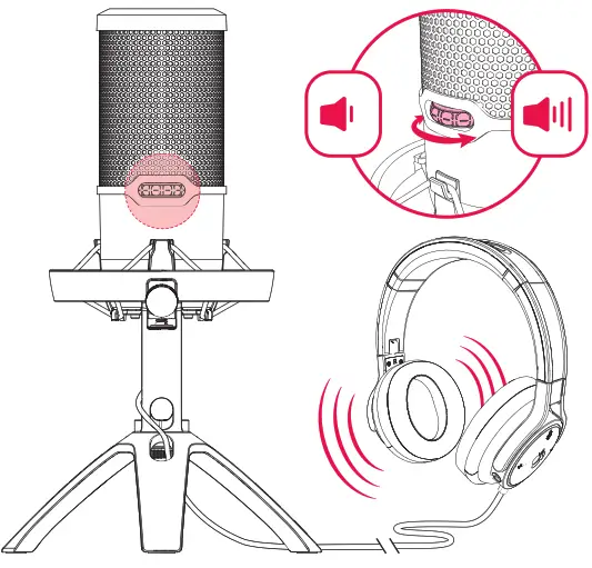 CHERRY UM 9.0 PRO RGB USB Microphone - 5