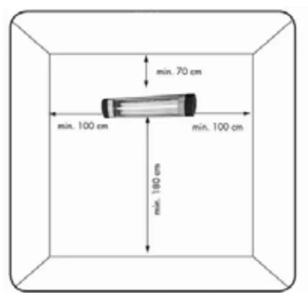 timberk T IR1500 A12SI Electric Infrared Heater - Fig 1