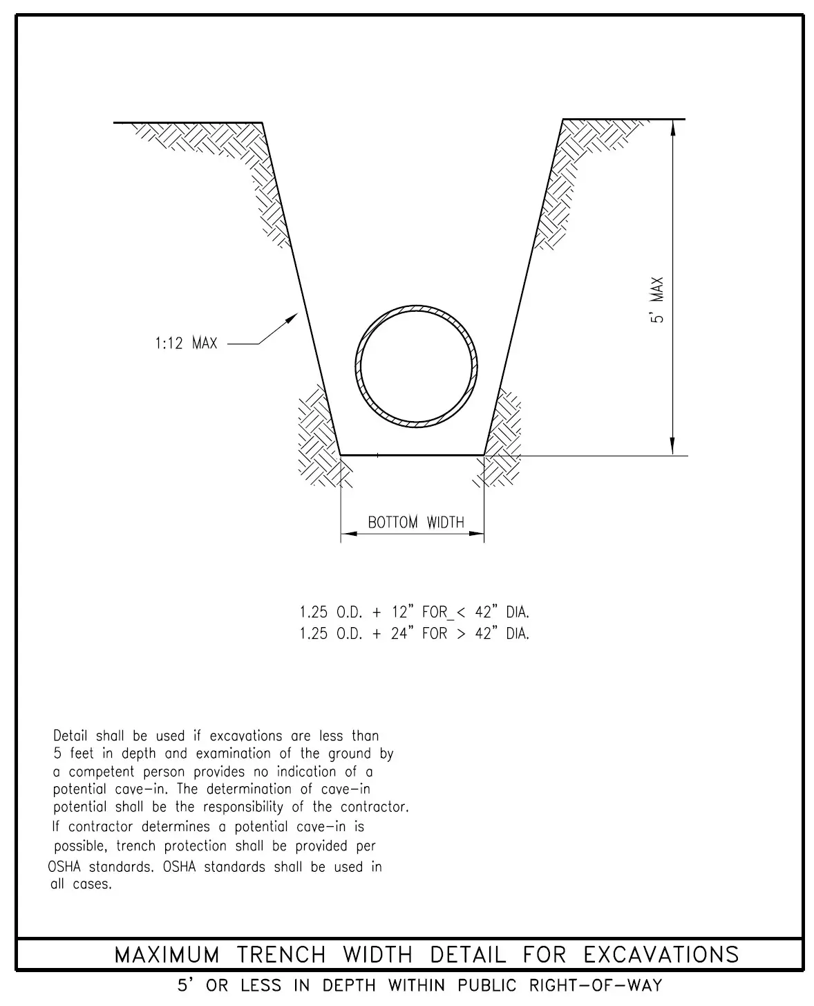 ejprescott Storm Sewer Pipe and Open Culvert - Standard Details 2