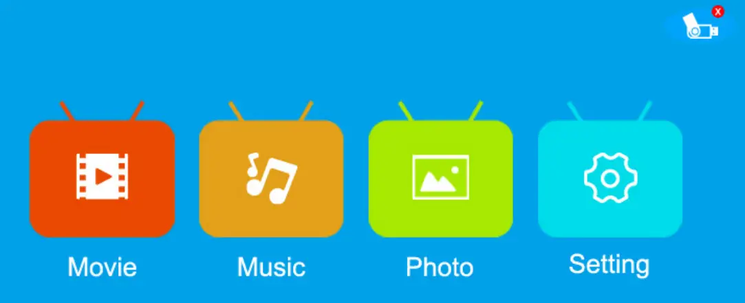 BLAUPUNKT BP720B 720p HD Compact Projector-DASHBOARD