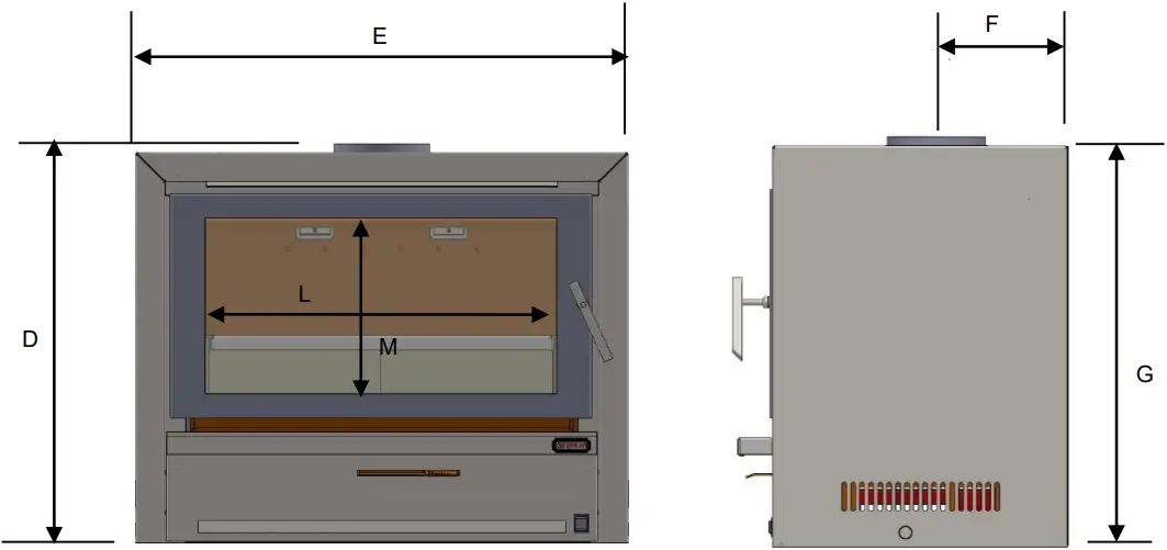 KEMLAN HALO 800 - DIMENSIONS 2