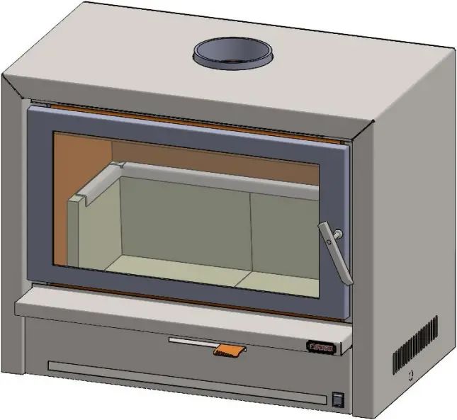 KEMLAN HALO 800 Fireplace