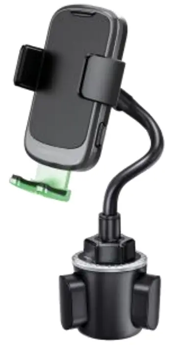 POWERTECH HS 9064 Car Cup Charger with 15W Wireless Charger