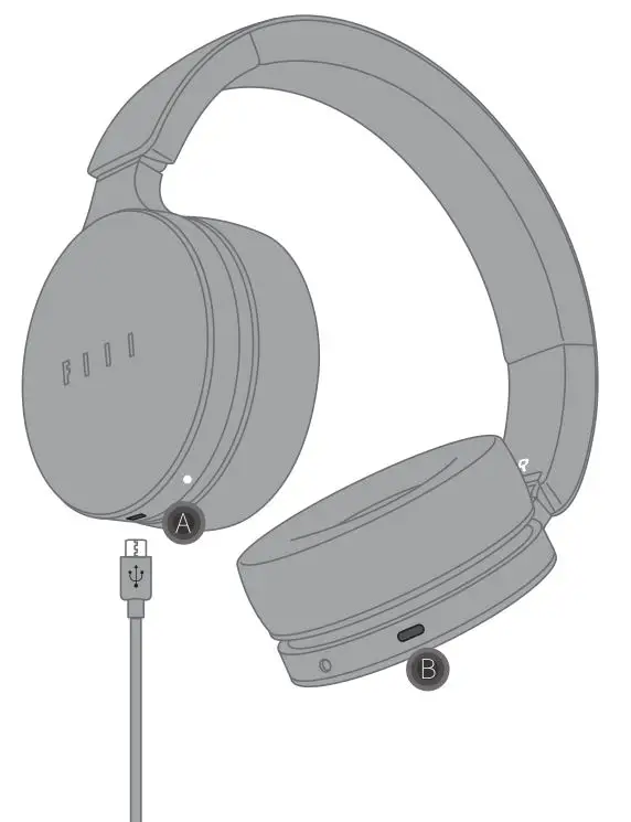 Fiil Wireless Headphone - Battery indicator