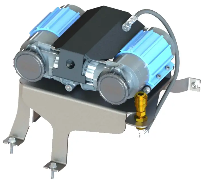 SDHQ Lexus LX 570 ARB Air Compressor Mount - fig 3