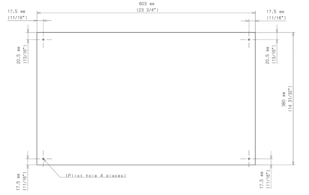 Thermador T24UC905DP Under Counter Double Drawer Refrigerator Freezer - Panel