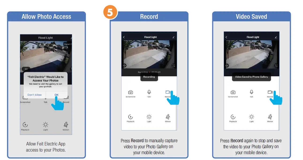 FEIT electric App Flood Light Security Camera-19