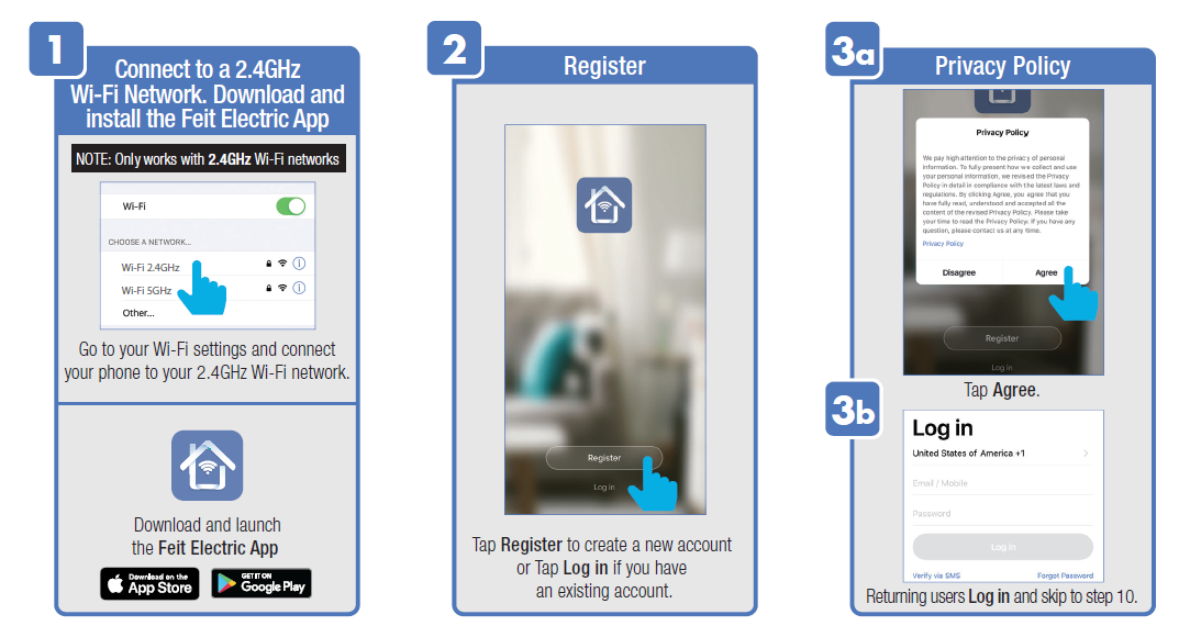 FEIT electric App Flood Light Security Camera-2
