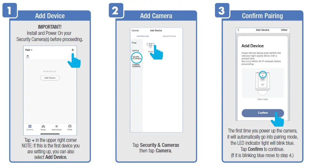 FEIT electric App Flood Light Security Camera-5
