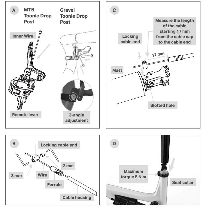 Lever Angle Adjustment Continued