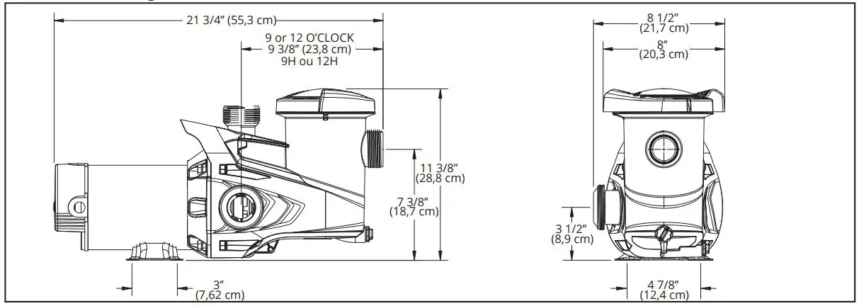 CARVIN SHARK JET Above Ground Pool Pump - figure 2