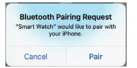 Bluetooth Pairing Interface