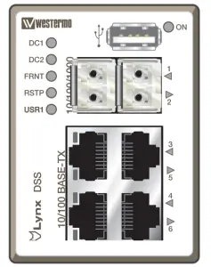westermo Lynx L206-F2G EX Industrial Ethernet 6 Port Switch - FIGURE 6