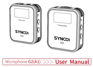 SYNCO G2 A1 Ultracompact Digital Wireless Microphone-