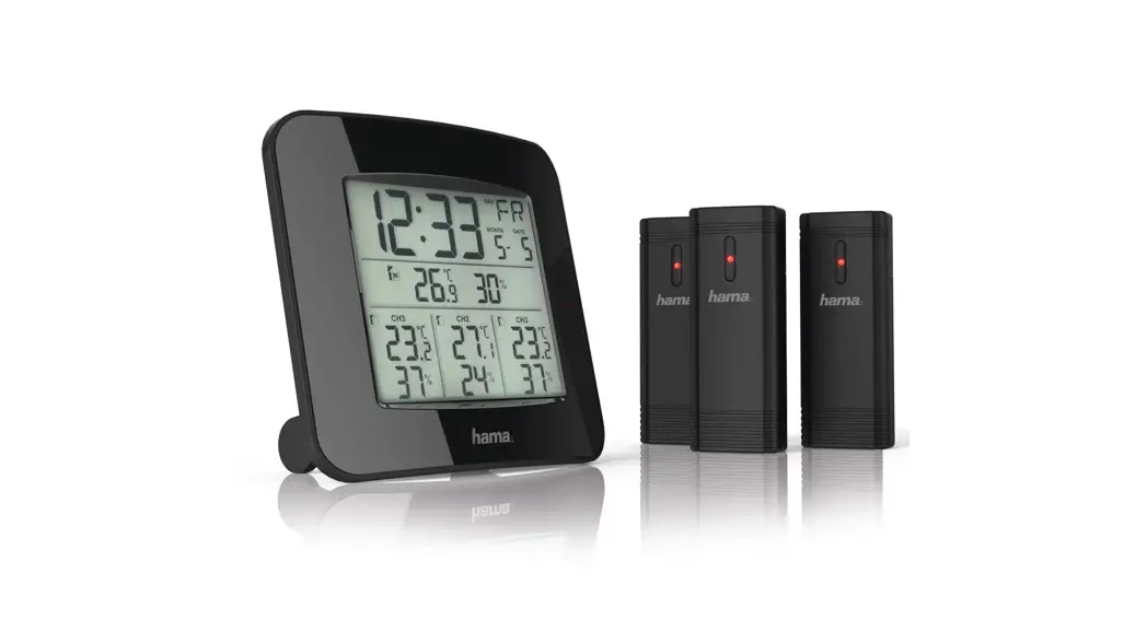 Hama 00136293 Ews-trio Weather Station Instruction Manual
