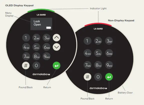 dormakaba LA GARD 700 Series High Security Safe Lock