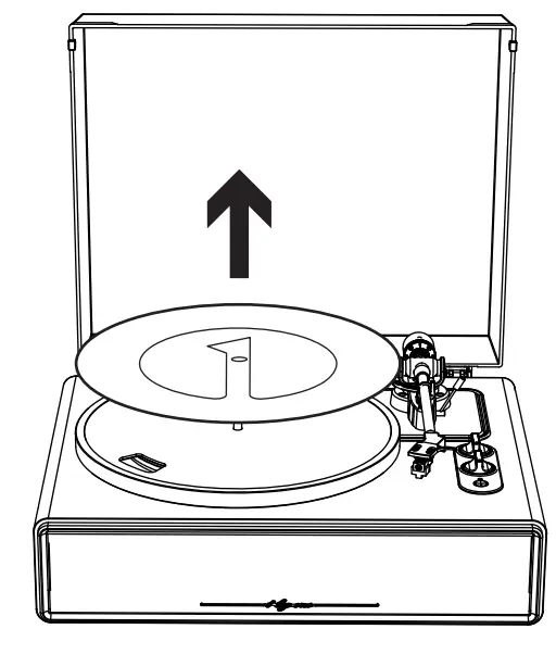 1byone High Fidelity Belt Drive Turntable - fig 23