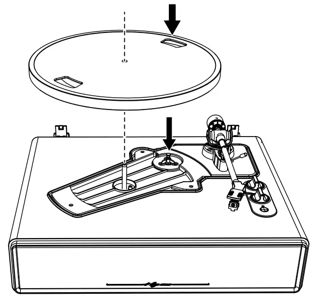 1byone High Fidelity Belt Drive Turntable - fig 24