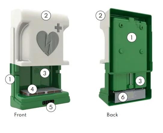 ARKY 60223 Core Plus Wandschrank For Defibrillator - Important information