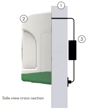 ARKY 60223 Core Plus Wandschrank For Defibrillator - Power adapter