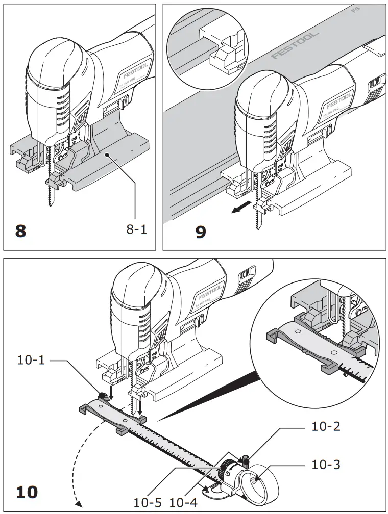 FESTOOL PS 400 EBQ Pendulum Jig Saw Carvex -fig4