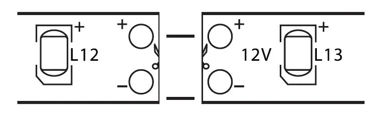 LUXOR 64075 LED Strip 180 Warm Light Strip 1