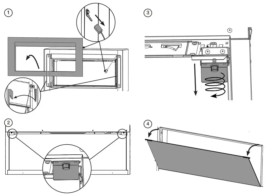 GAZCO Liberty 85 LED Electric Fire Range- FUEL BED