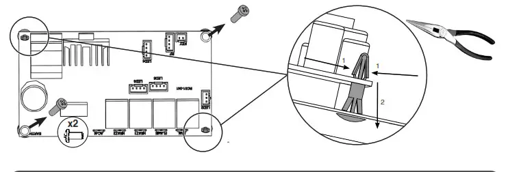GAZCO Liberty 85 LED Electric Fire Range- PCB