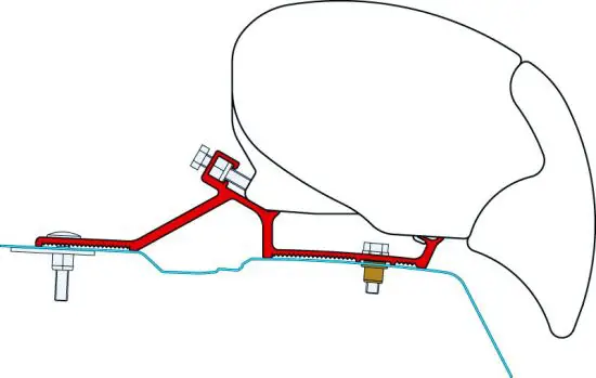 FIAMMA 98655-881 Awning Adapter Kit