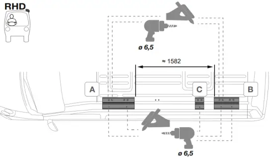 Installation Fixing kit